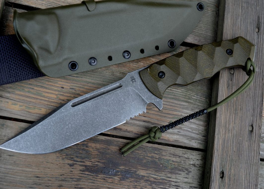 Assassin MK03 Serrated Olive Green